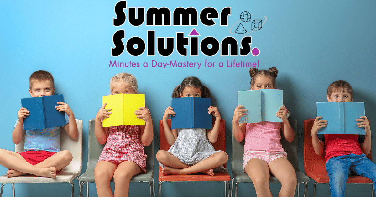 Summer Solutions and happy kids reading